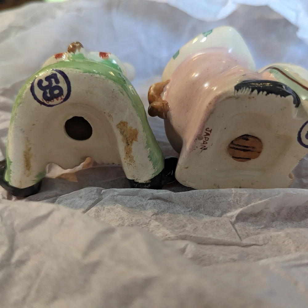 Vintage salt and pepper